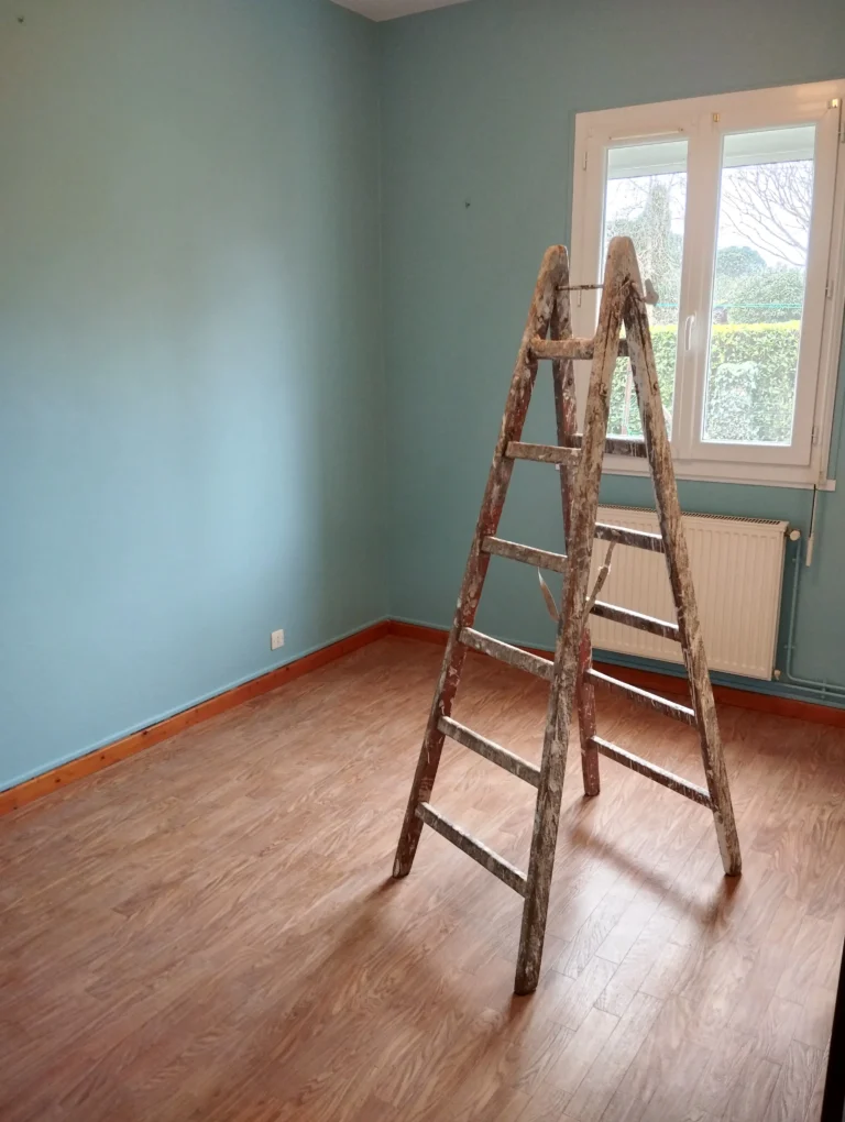 peintre marmande peinture turquoise chambre