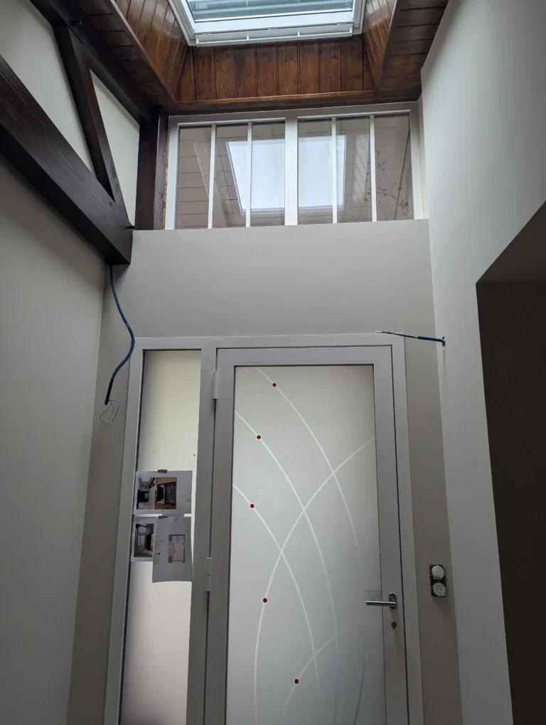 Peintre marmande hall d'entrée